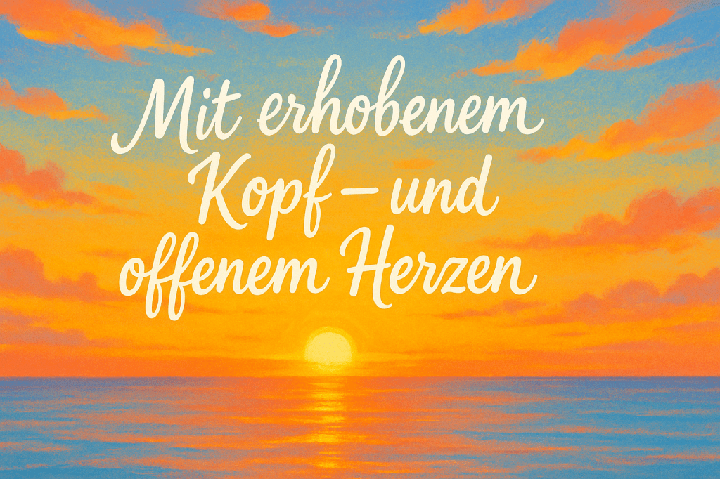 Mit erhobenem Kopf und offenem&nbsp;Herzen