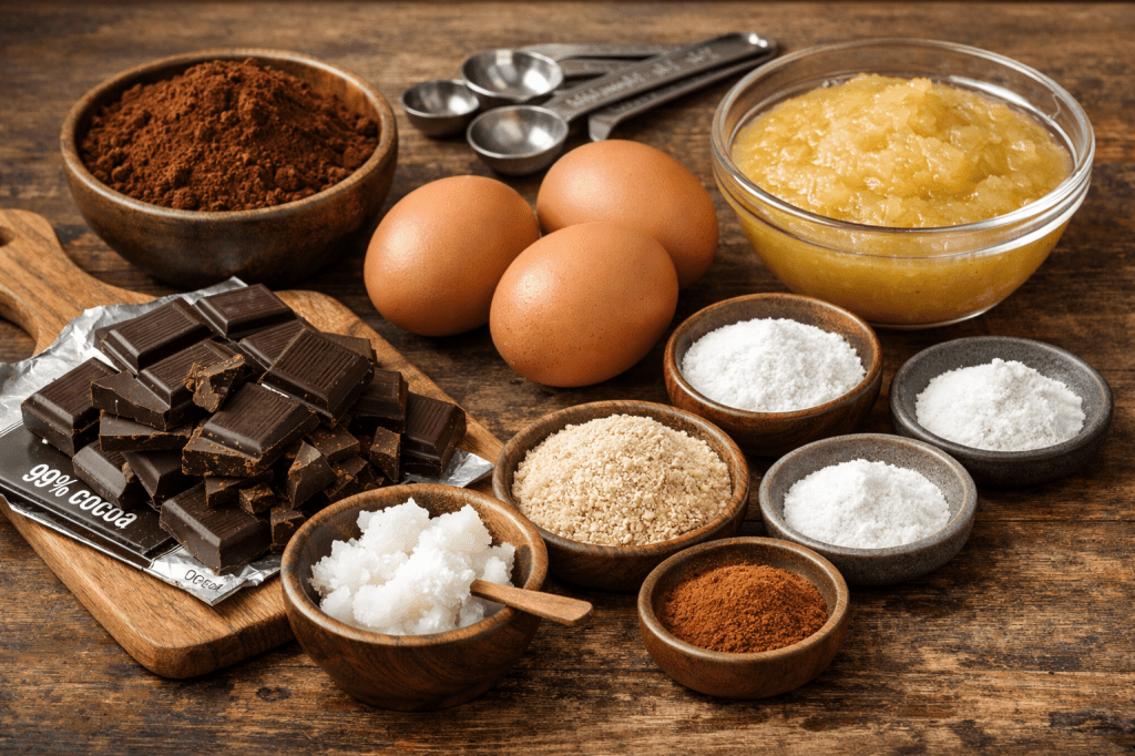 Energiefüllende Brownies ohne Industriezucker